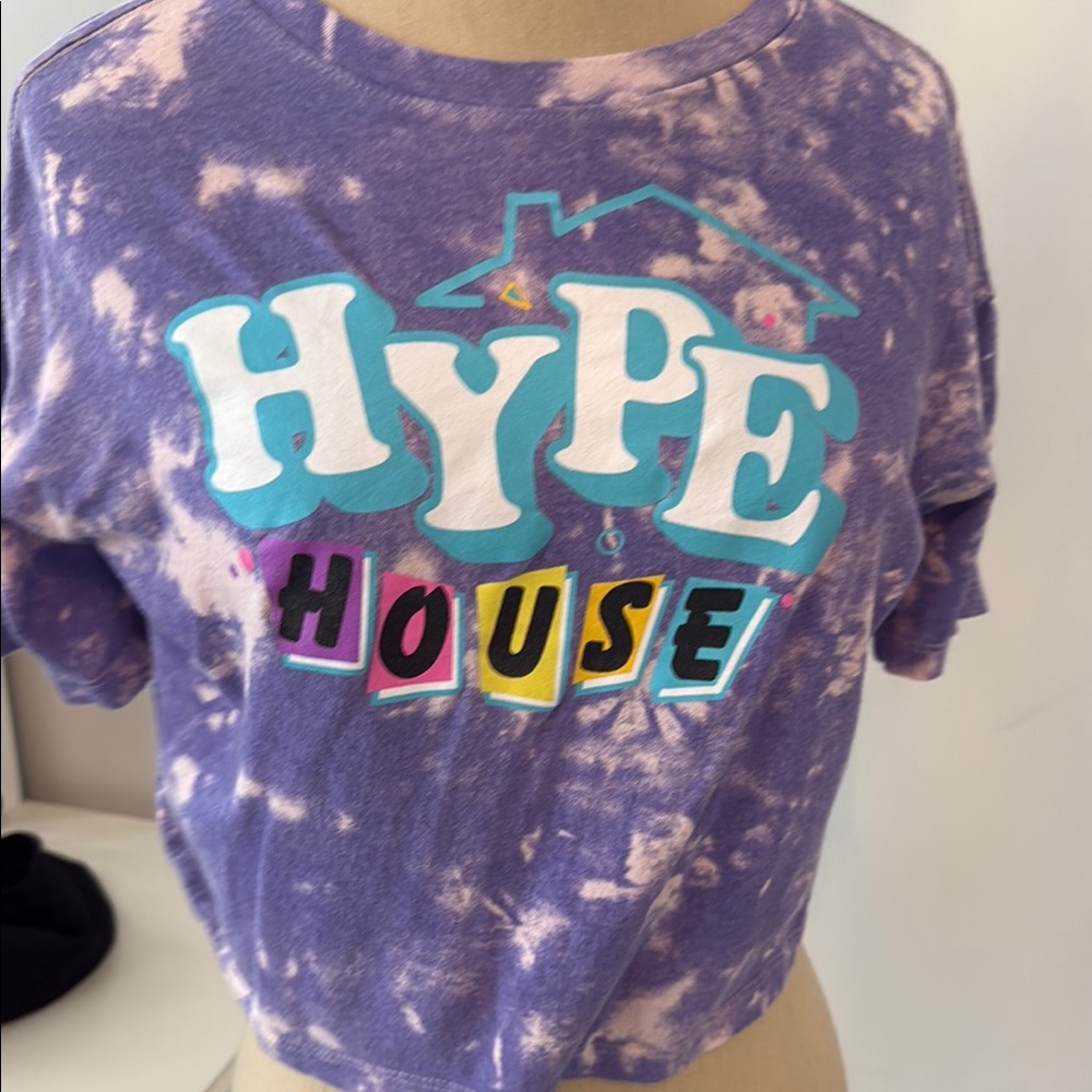 Hype House Purple Tie-Dye T-Shirt